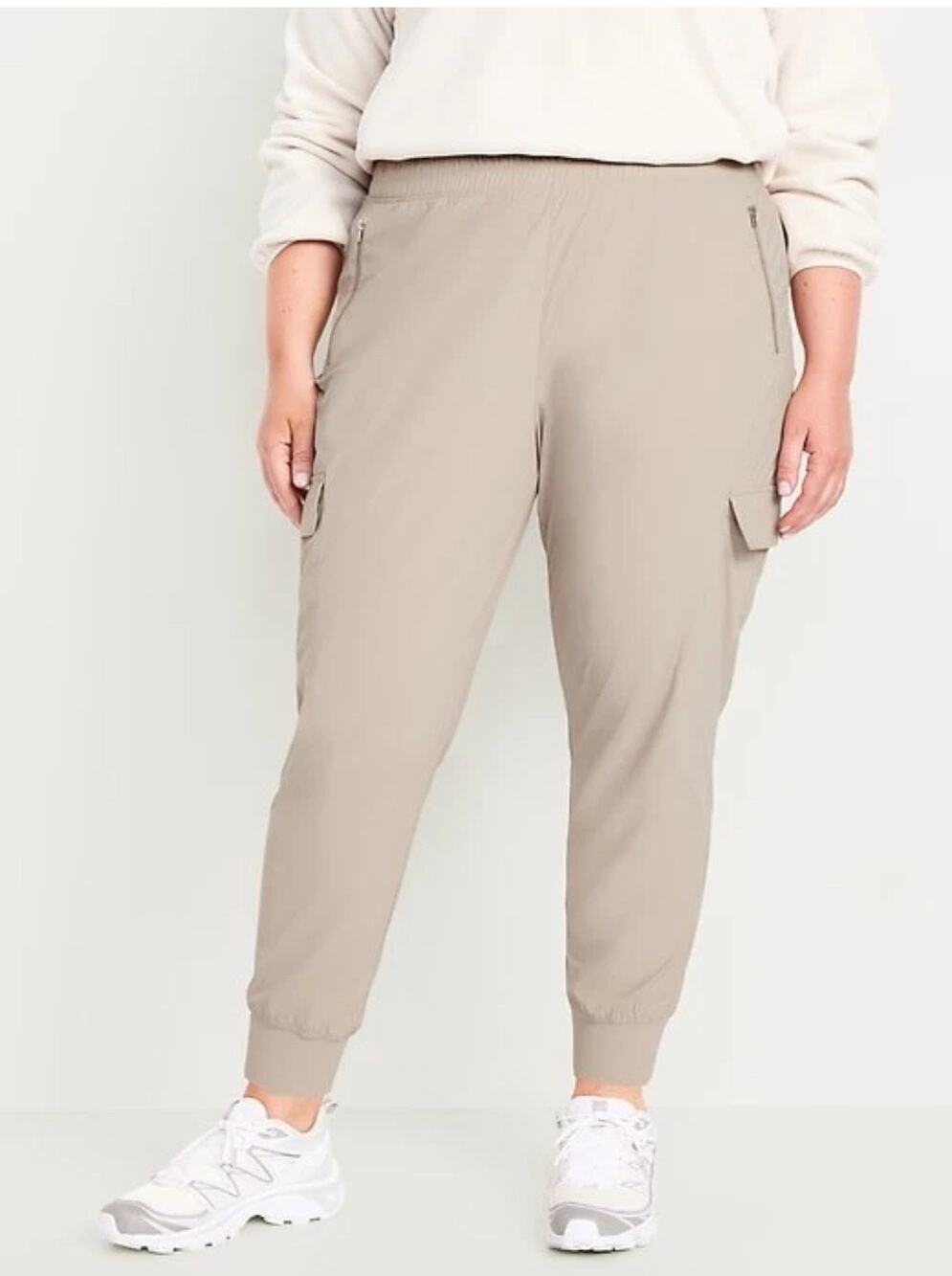 Old Navy Women’s XXL Jogger Pants Cargo Sleektech Pull On Elastic Waist